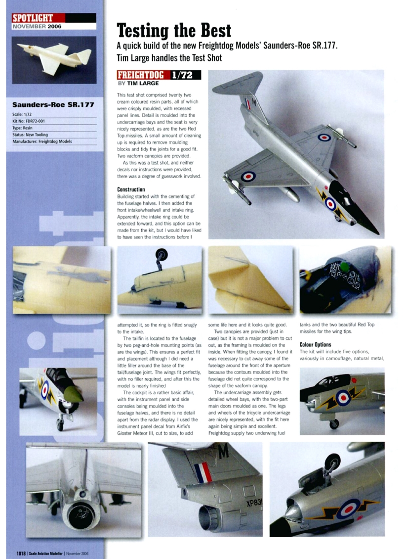 Scale Aviation Modeller International 2006-11